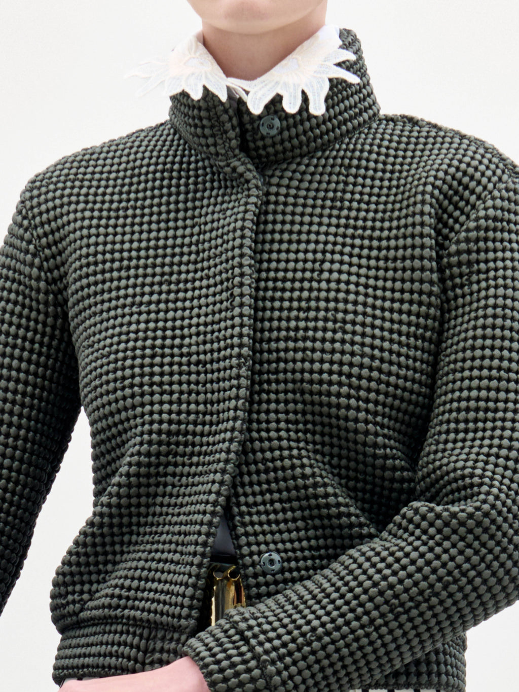 Deep - green Cozy Cardigan