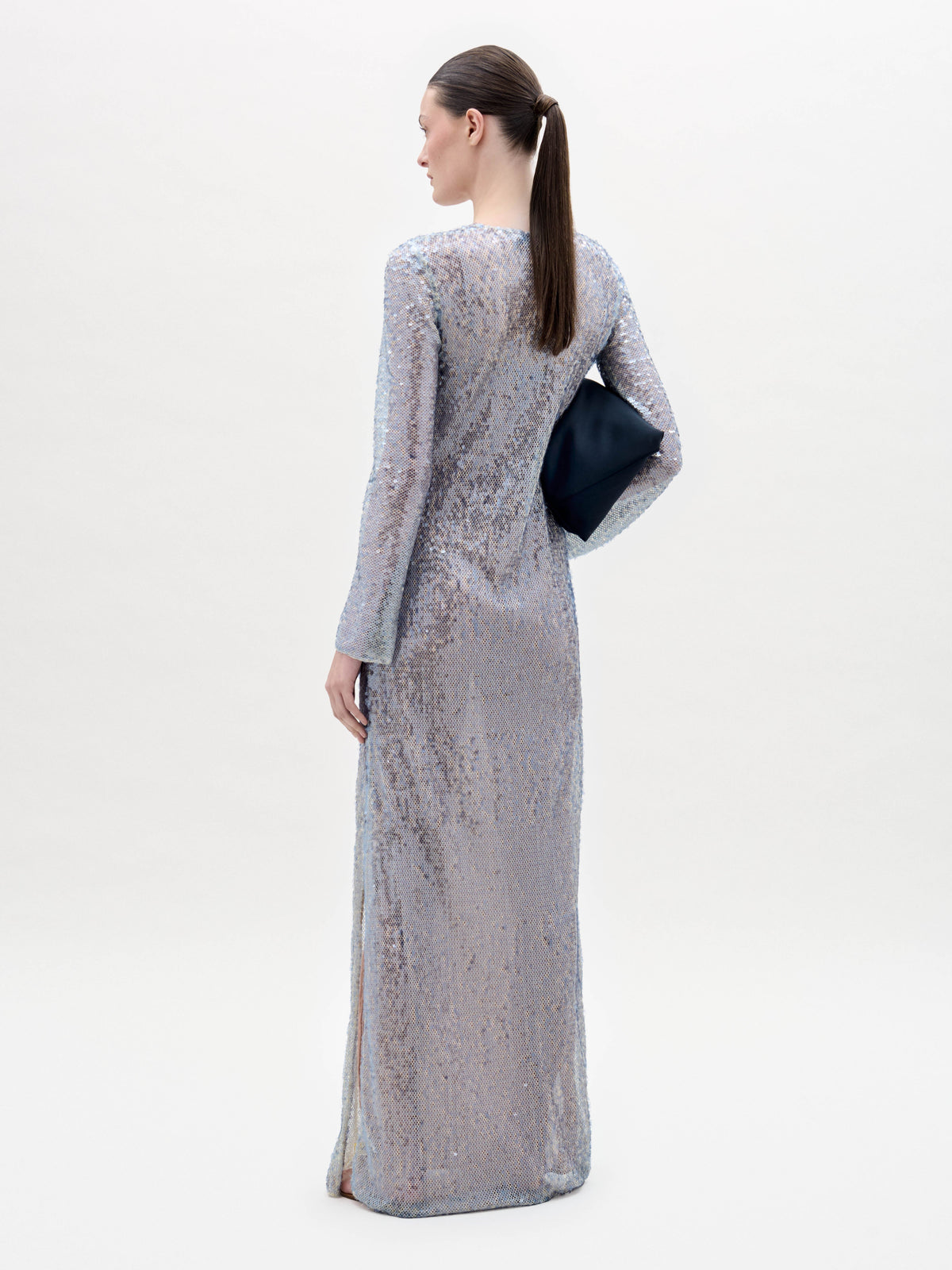 Elegant Sequin Maxi Dress
