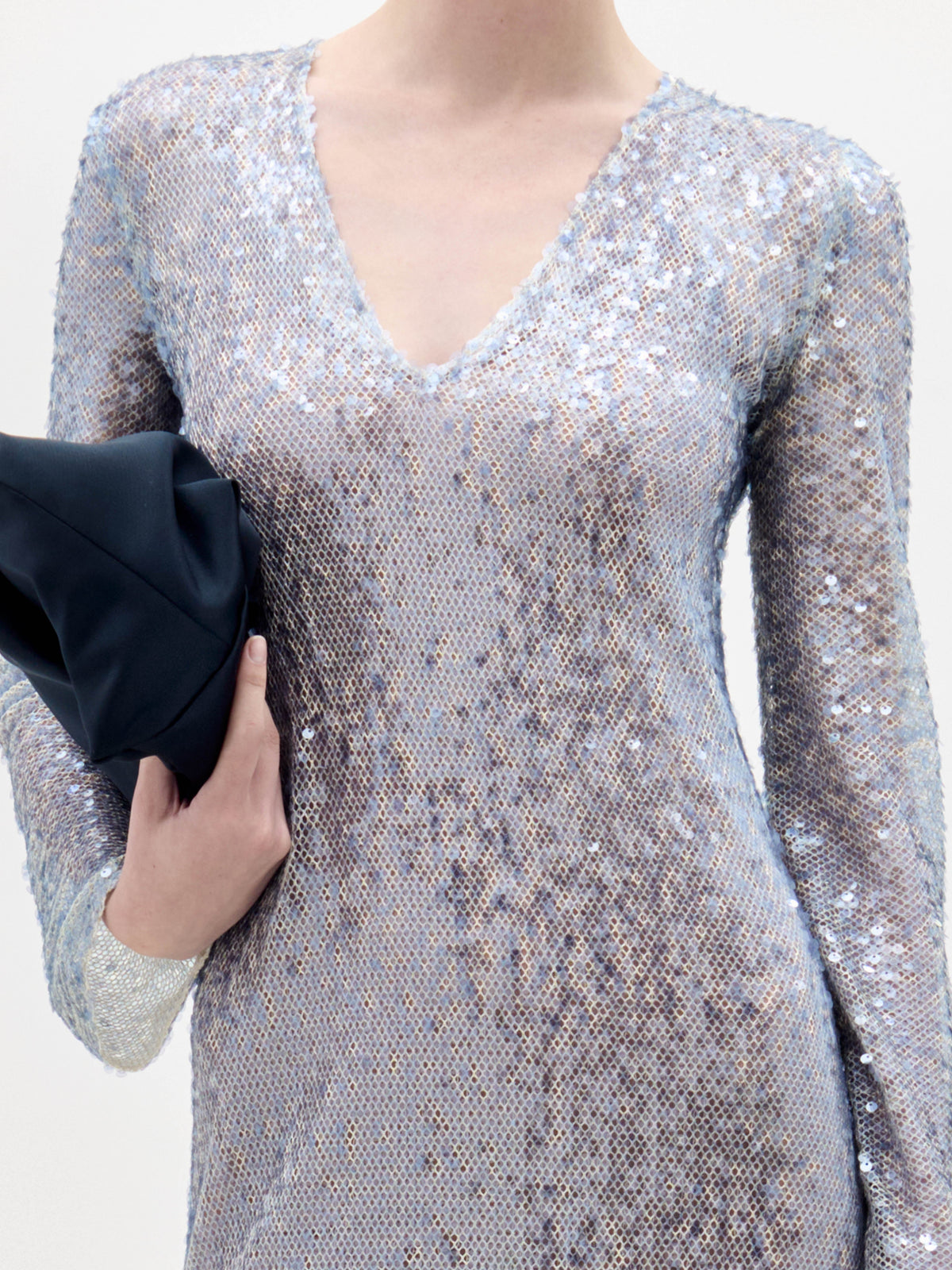 Elegant Sequin Maxi Dress