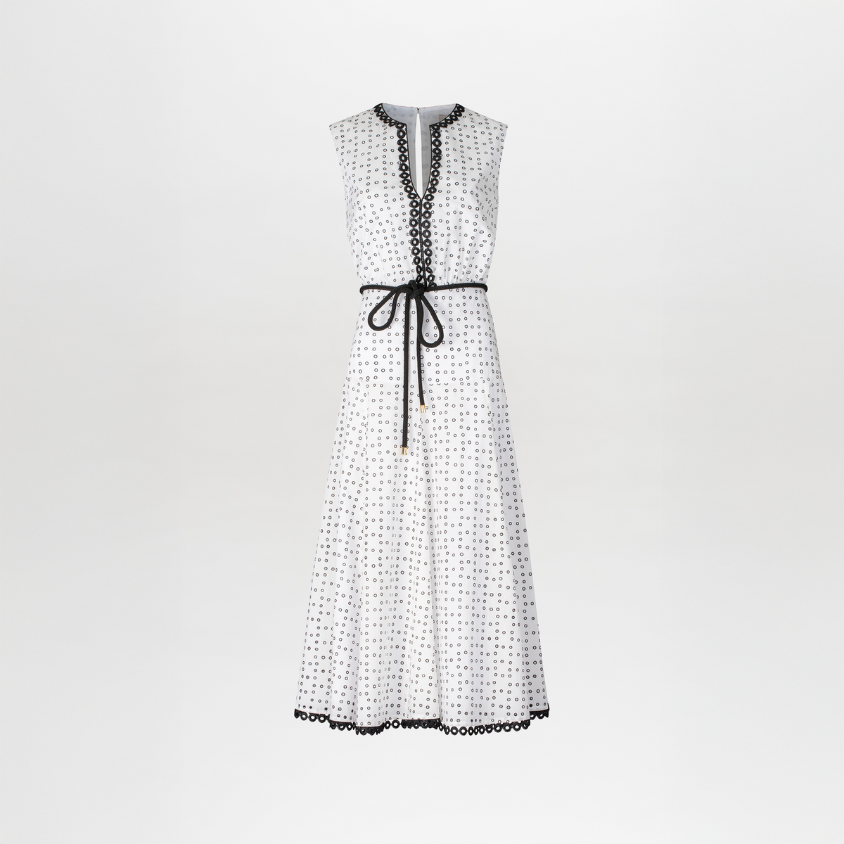 Polka Dot Sleeveless Dress