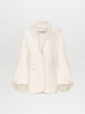 Creamy One - button Suit Jacket