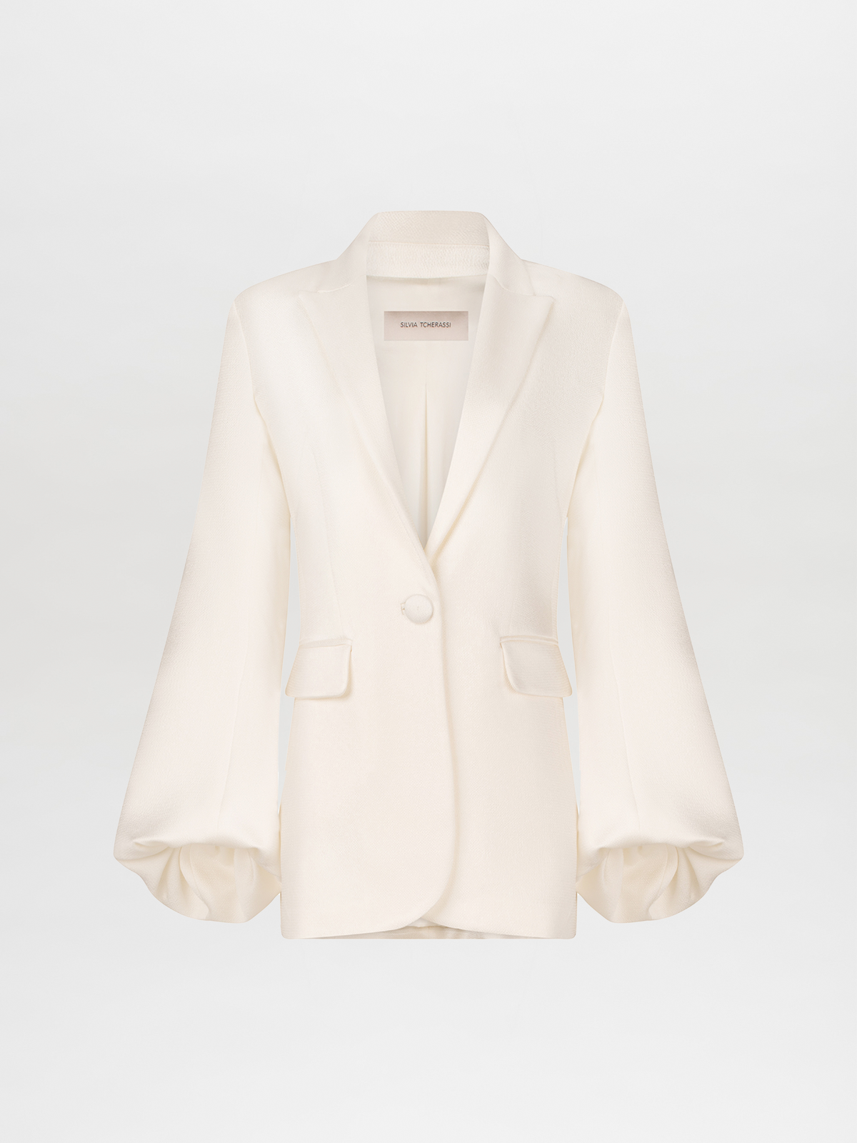 Creamy One - button Suit Jacket