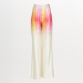 Gradient Print High-Waisted Wide-Leg Trousers