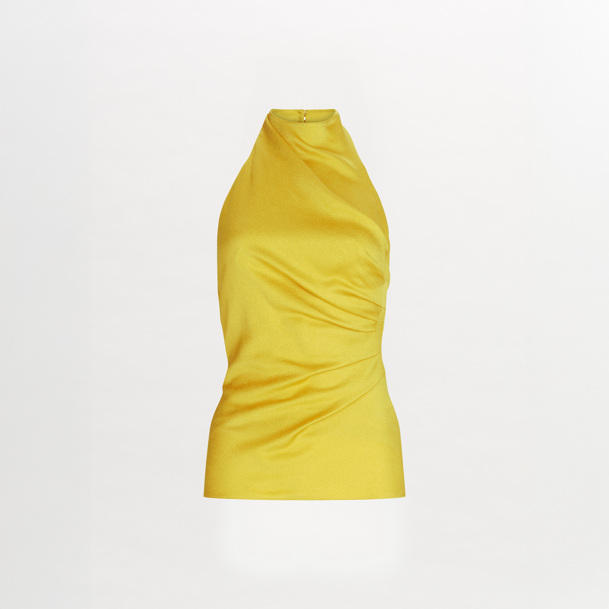 Golden Halter Style Top