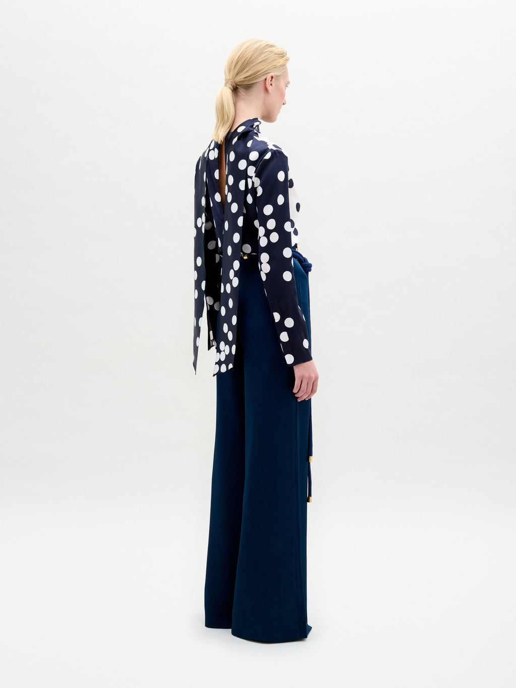 Turtleneck Polka Dot Pants