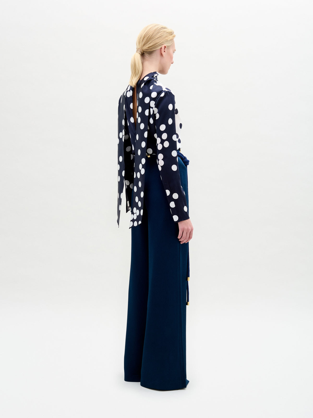 Turtleneck Polka Dot Pants