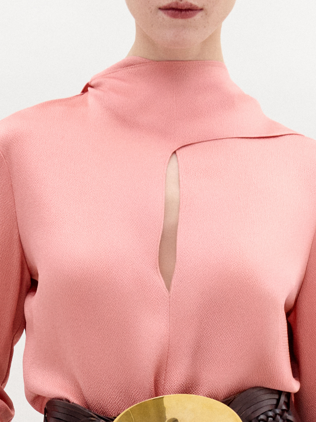 Pink Individuality Long - Sleeve Top