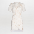 Short Sleeve Floral Sheath