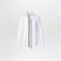 Elegant Feather Decorated Shirt