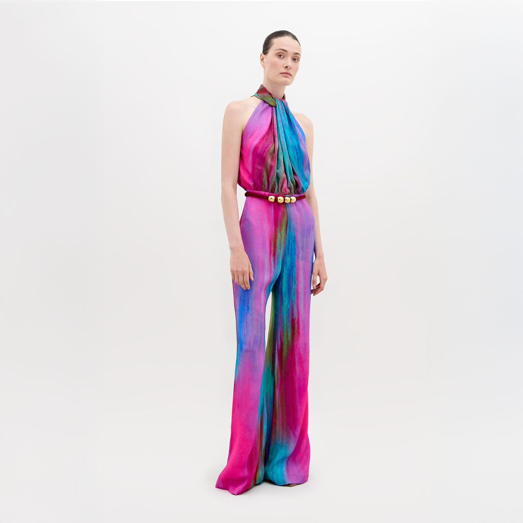 Halter Fitted Jumpsuit